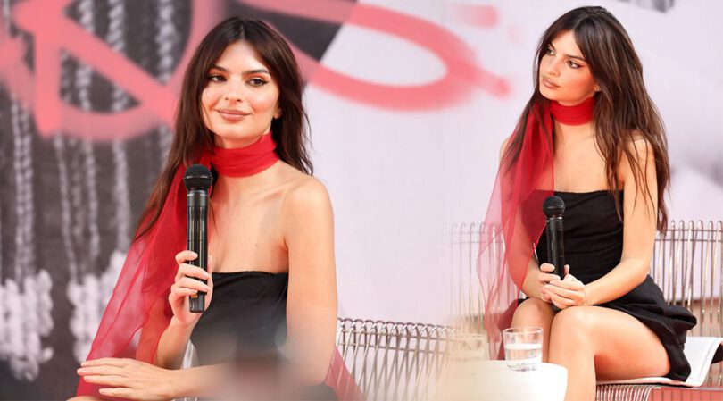All Eyes on Emily Ratajkowski’s Killer Legs at Kerastase Power Talks