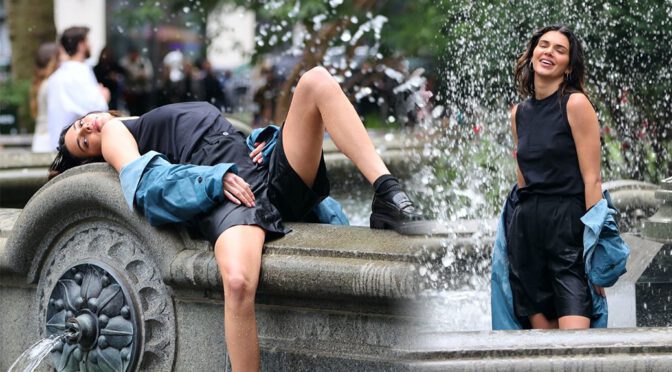 Kendall Jenner’s Racy Calvin Klein Shoot: Unmissable Boobs and Pokies!