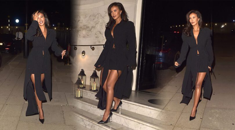 Maya Jama’s Bold Style Steals the Show at Jimmy Choo Dinner