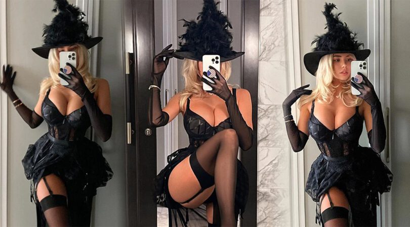 Nata Lee’s Halloween Selfies: Sizzling Boobs and Jaw-Dropping Cleavage