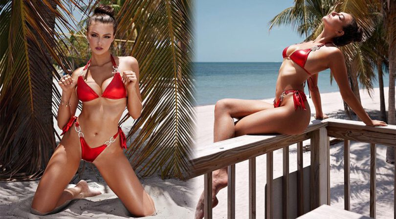 Rachel Pizzolato’s Red Hot Bikini: An Ode to Her Stunning Boobs and Ass!