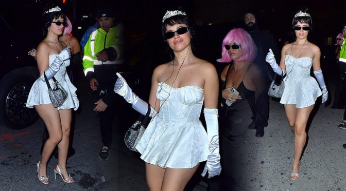 Camila Cabello Stuns with Spectacular Legs at Heidi Klum’s Halloween Bash