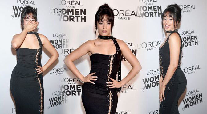 Sizzling Moments: Camila Cabello Flaunts Curvy Body in Risky Dress!