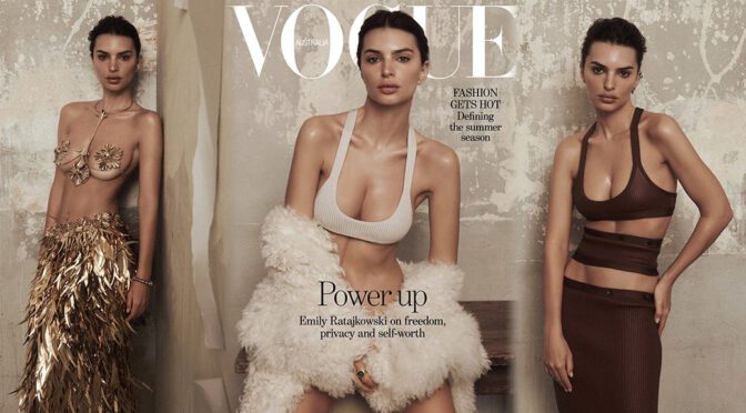 Emily Ratajkowski’s Allure Unleashed: Vogue Australia’s Dazzling December 2023 Photo Shoot