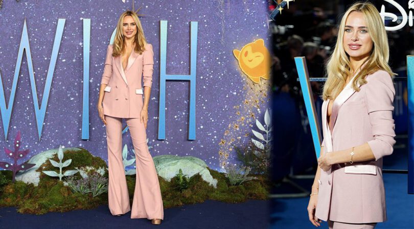 Sizzling Sensation: Kimberly Garner Stuns Braless at ‘Wish’ Premiere in London!