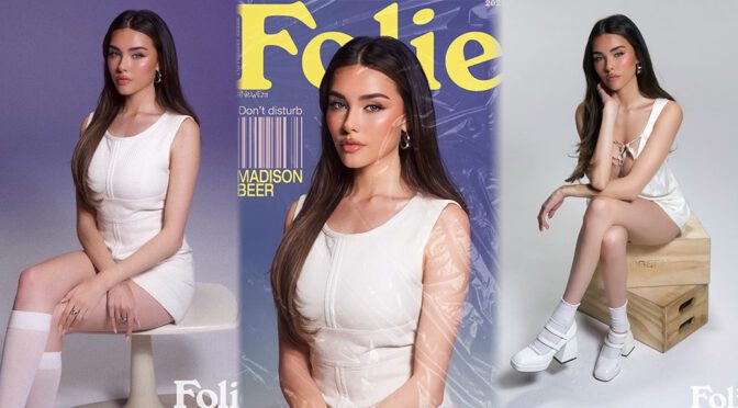 Folie Magazine’s Sensual Stunner: Madison Beer’s Legs & Cleavage