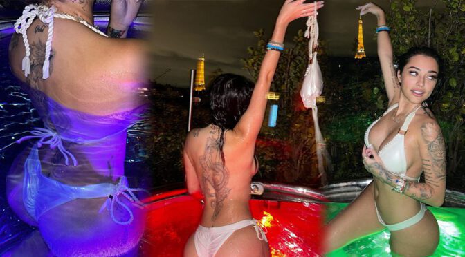 Malu Trevejo’s Bikini Extravaganza: Sensational Posing in Paris!