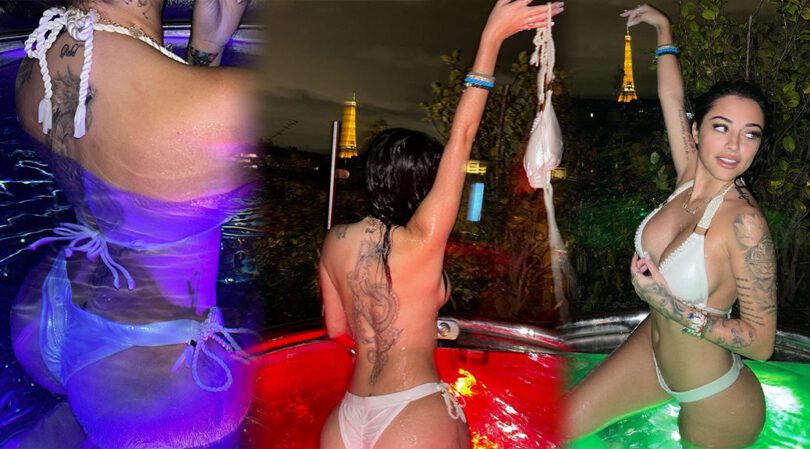 Malu Trevejo’s Bikini Extravaganza: Sensational Posing in Paris!