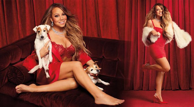 Boobs and Lingerie: Mariah Carey’s Scintillating Victoria’s Secret Stint!