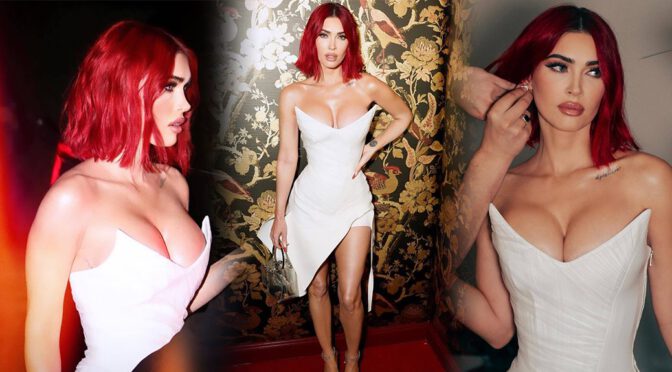 Sensual Seduction: Megan Fox Stuns in Cibelle Levi’s Photos, Flaunting Enormous Cleavage!