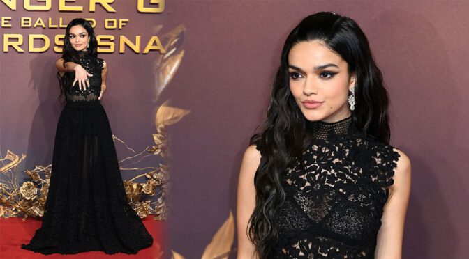 Rachel Zegler Graces ‘The Hunger Games: The Ballad of Songbirds and Snakes’ Premiere in Mesmerizing Black Dress!
