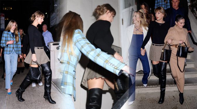 Taylor Swift’s Sensational NYC Outfit: Mini Skirt and Legs That Stole the Show!