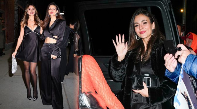 Victoria Justice Shines at alice + olivia Launch Party: A Dazzling Night in NYC!