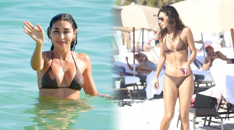 Sultry Sands: Chantel Jeffries’ Tiny Bikini Unleashes Beach Glamour