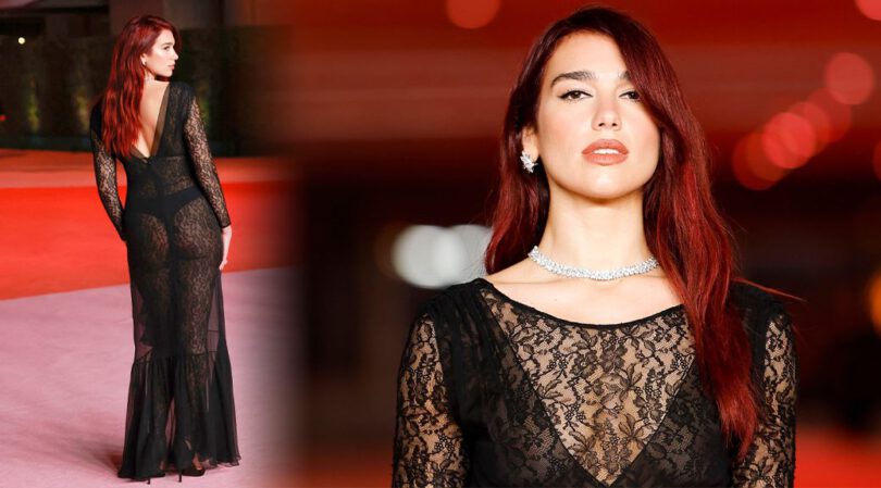 Dua Lipa’s Bold Fashion Choice: Boobs and Booty in Sheer Glory!