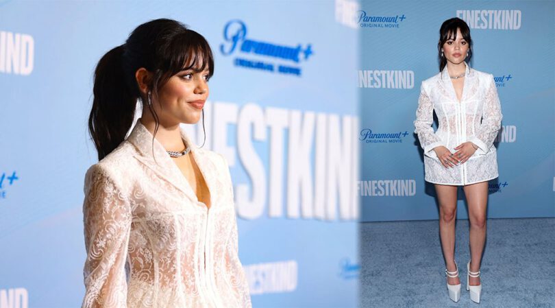 Sensual Glamour: Jenna Ortega’s Mini Dress Stuns at ‘Finestkind’ Premiere