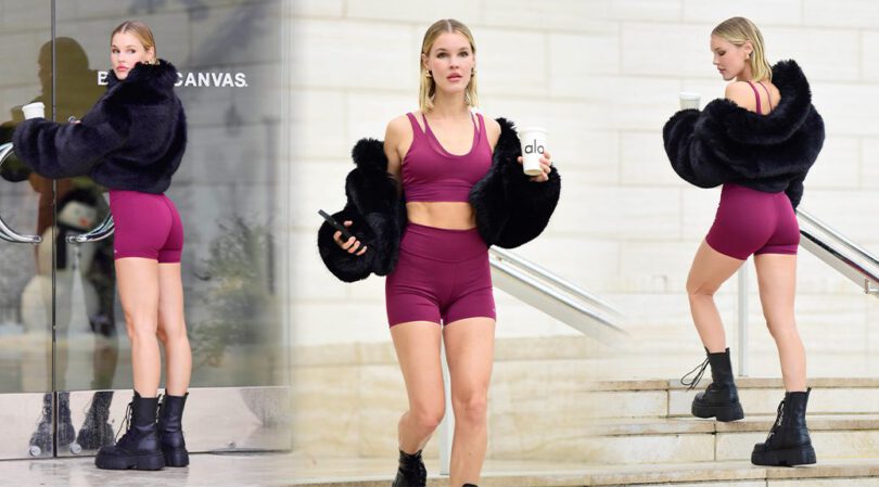 Joy Corrigan’s Head-Turning Visit to Alo Yoga: Fitness and Glamour