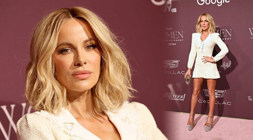 Kate Beckinsale’s White Mini Marvel: A Leggy Affair at The Hollywood Reporter’s Gala