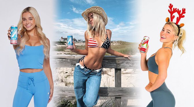 Olivia Dunne’s Allure Shines in Provocative Energy Drink Photoshoot!