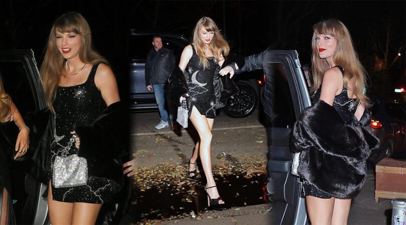 Taylor Swift’s Seductive Stroll: A Night of Leggy Elegance at Box Night Club