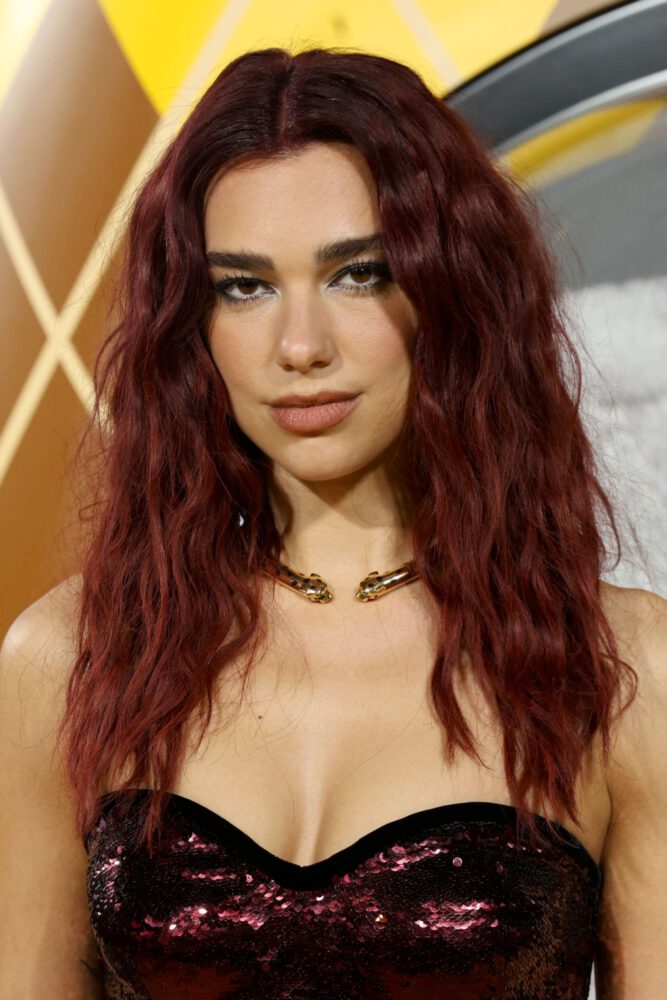Argylle Premiere Dua Lipa Cleavage Showcase