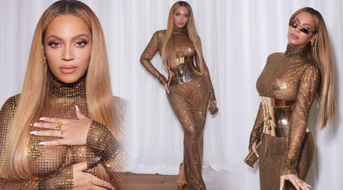 Beyond Bold: Beyonce’s Sheer Outfit Showcases Big Boobs in All Their Provocative Splendor!