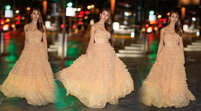 Dress to Impress: Caylee Cowan’s Head-Turning Cleavage Grabs Spotlight in LA!