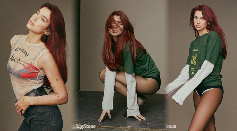 Glamour on Fire: Dua Lipa’s Dazzling Photoshoot for Rolling Stone’s Red-Hot February 2024 Magazine!