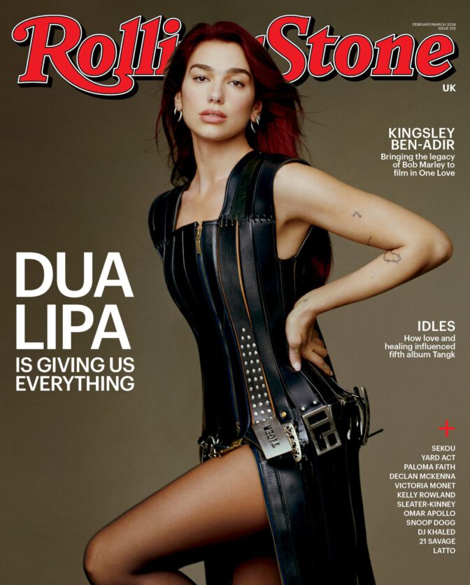 Dua Lipa Rolling Stone Sensual Photoshoot