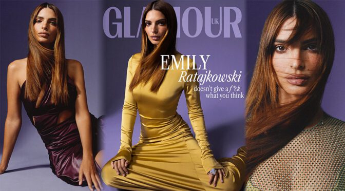 Ethereal Beauty: Dive into Emily Ratajkowski’s Mesmerizing Glamour UK Feature!