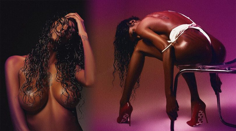 Unlocking the Scandal: Jessica White’s Dazzling Topless Shoot Unveiled! (18+)