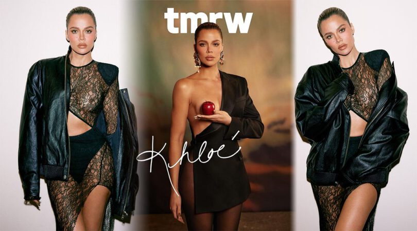 Provocative & Fearless: Khloe Kardashian Goes Braless in 2024 tmrw Magazine!