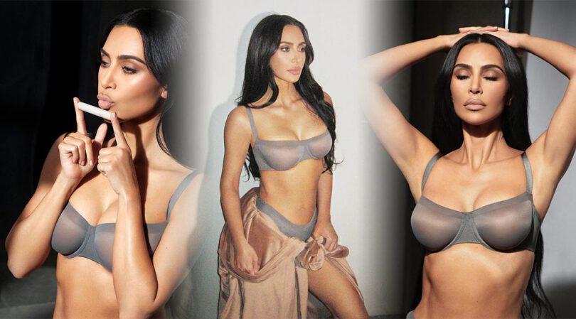 Beyond Boundaries: Kim K’s Provocative Skims Stint – Big Breasts in the Limelight!