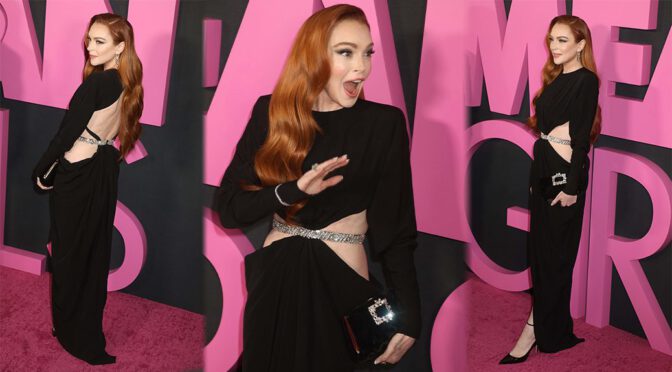 Bold and Beautiful: Lindsay Lohan Shines Bright at ‘Mean Girls’ Premiere