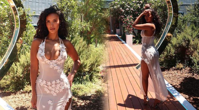 Sizzling Hot: Maya Jama Flaunts Curves in Jaw-Dropping See-Through Dress!