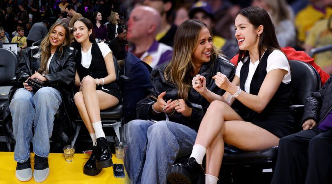 Olivia Rodrigo’s Sizzling NBA Spectacle: The Sexiest Legs in Los Angeles!