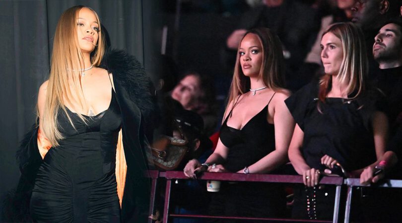 Rihanna’s Breathtaking Display: Jaw-Dropping Cleavage at ‘Le Gala des Pièces Jaunes’!