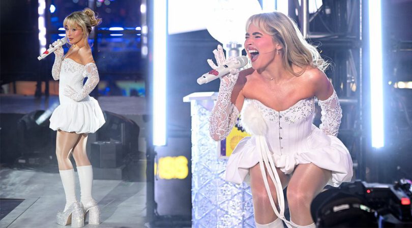 Sabrina Carpenter’s Mesmerizing Performance at Dick Clark’s New Yearโs Rockinโ Eve in NYC