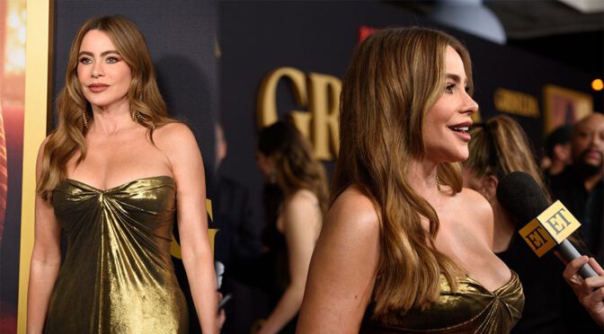 Golden Goddess Alert: Sofia Vergara’s Busty Boob Spectacle Ignites ‘Griselda’ Premiere!