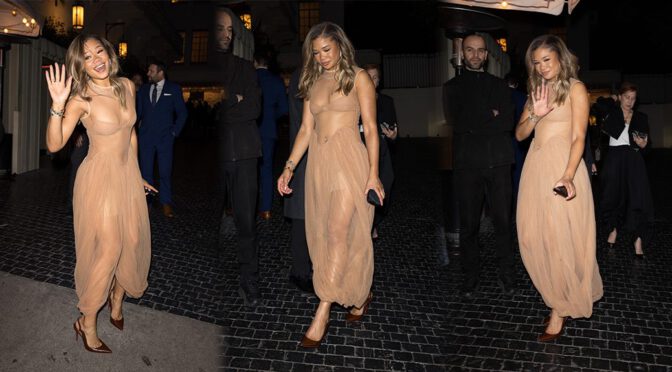 Unapologetic Elegance: Storm Reid’s Provocative Nude Dress Dominates Château Marmont Soirée!