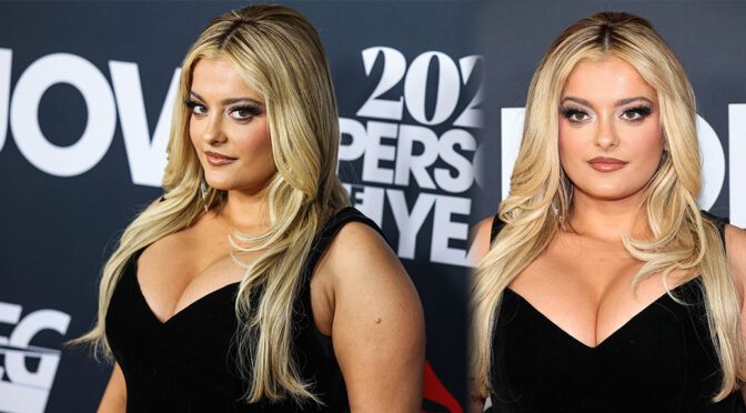 Big Breasts on Display: Bebe Rexha’s Show-Stopping Cleavage Grabs Spotlight at MusiCares Gala