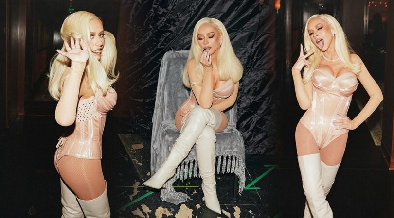 Christina Aguilera: Boob-tastic Lingerie Photoshoot Reveals Sensational Curves!