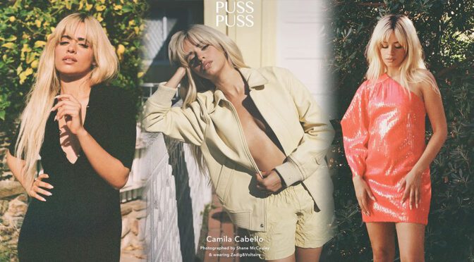 Blonde Bombshell: Camila Cabello Sizzles in Puss Puss Magazine February 2024