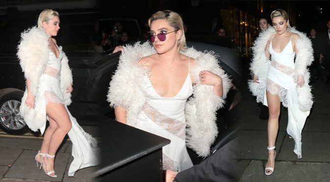 Florence Pugh’s Scanty Ensemble Turns Heads at Netflix BAFTA Afterparty