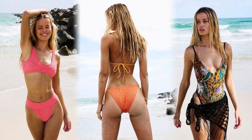 Mesmerizing Bikini Bliss: Frida Aasen’s Beautiful Ass and Sexy Body in Free People Swimwear 2024!