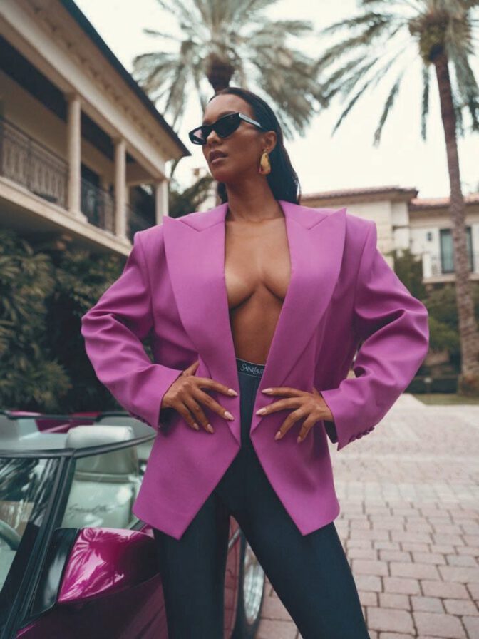 Lais Ribeiro Ocean Drive Magazine Shoot