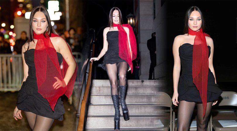Sizzling Up the Runway: Maddie Ziegler’s Leggy Look at Marc Jacobs Show