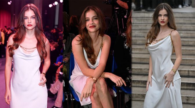 Bare and Beautiful: Barbara Palvin Stuns in Braless Attire at Rabanne Fashion Show in Paris!