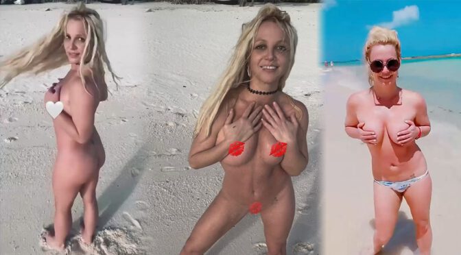 Britney Spears Bares All: Nude Beach Scandal in French Polynesia Revealed! (NSFW)
