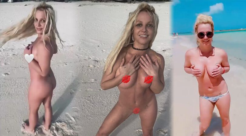 Britney Spears Bares All: Nude Beach Scandal in French Polynesia Revealed! (NSFW)